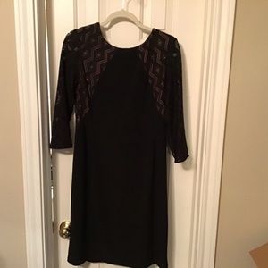 NWT Anne Klein Black Dress it’s Back Zipper